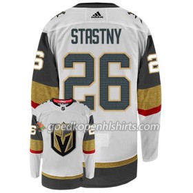 Vegas Golden Knights PAUL STASTNY 26 Adidas Wit Authentic Shirt - Mannen